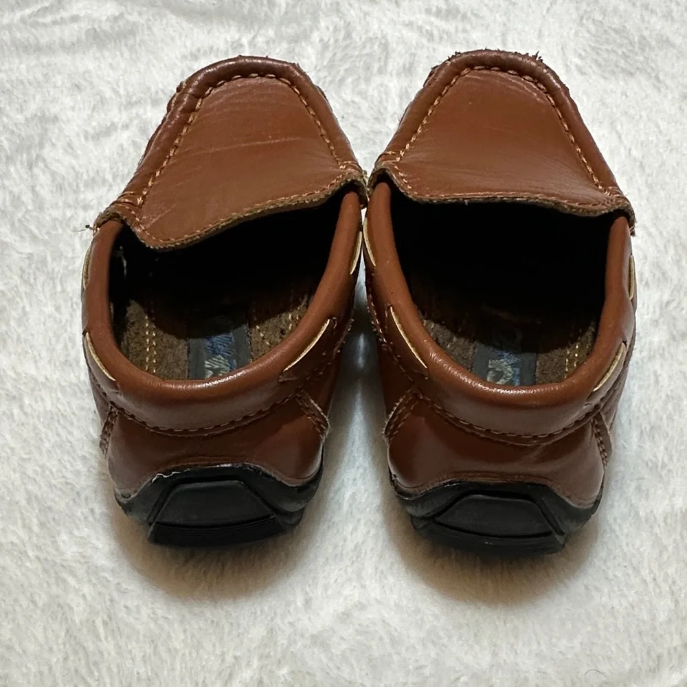 Baby Boys Josmo Brown Leather Loafers size 6